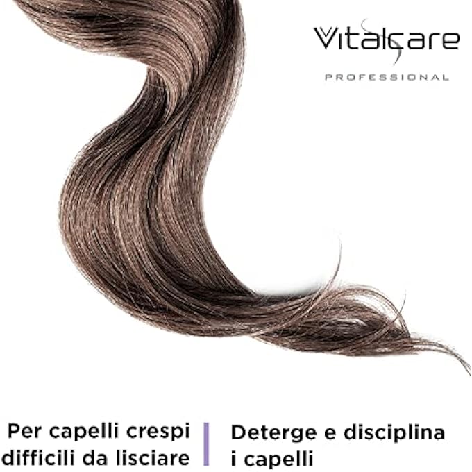 Vitalcare | PRO SMOOTH - REGULATING CONDITIONER FOR FRIZZY AND DIFFICULT TO SMOOTH HAIR, WITH KERATIN AND AVOCADO OIL, FOR PERFECT STRAIGHTENING AND FRIZZ FREE, 250 ML - Image 3